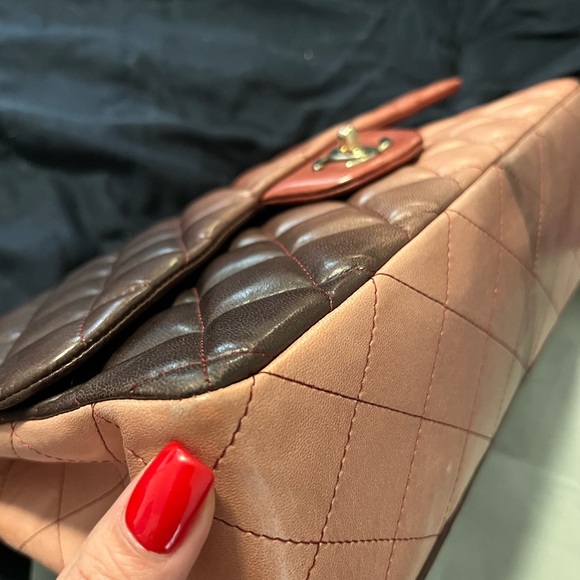 Chanel jumbo ombré classic single flap - Picture 4 of 9